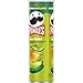 Pringles Potato Crisps Chips, Lunch Snacks, On-the-Go Snacks, Dill Pickle, 5.5oz Can (1 Can)