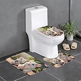 Ratas madre e hijo. Escenas aplicables: baño, tocador, casa de vacaciones, baño principal, baño infantil, suite de invitados, etc.