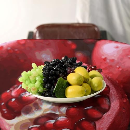 Nappe table rectangulaire grenade pour protéger la salle à manger