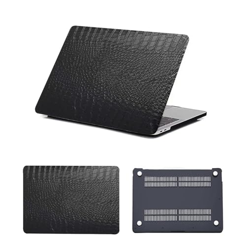 Coque MacBook Pro 14 Pouces plastique rigide étui cuir noir A2918 A2992 A3112 A3185