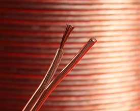 electrosmart 25m Quality 18AWG Loud Speaker Cable - Multi-Strand - Outside Dimensions of Cable: 5mm x 2.5mm