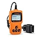 OM123 Vehicle Car Fault Code Reader - TekkPerry Mini Portable LCD OBDMATE OBDII OBD2 EOBD+CAN Scan Scanner Tool Car Vehicle Auto Engine Trouble Analyzer Tester Diagnostic Code Scanner Tool Orange