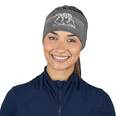 heather grey with reflective polar bear