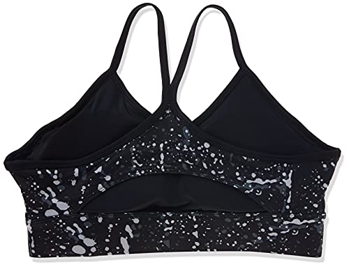 Image of Reebok Women's Satin 91% PES /9% El-Interlock-Hydrophilic Finish /Print-Digital Sublimation-Disperse Classic Workout Sports Bra