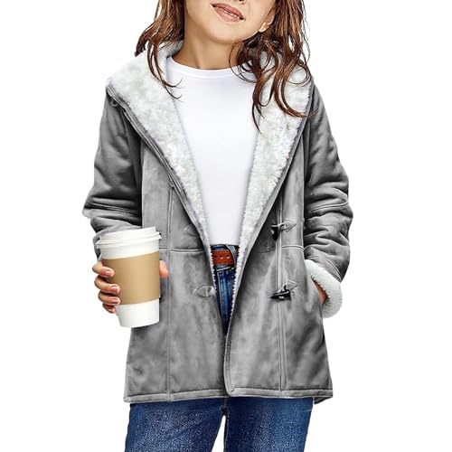 Jackets for Teens Classic Solid Color Suede Jacket Casual Lightweight Zip up Jackets Vintage Fashion Faux Leather Outerwear2