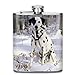Produktbild Dalmatiner Hund Winter Schnee Hund Outdoor Tragbare 304 Edelstahl Auslaufsicher Whisky Schnaps Wein 7 UNZE Topf Flachmann Reise Ca.
