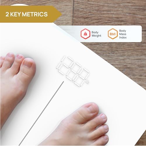 Báscula digital inteligente INEVIFIT para baño y cocina miniatura 6
