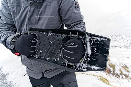 Pelle de sécurité compacte Stayhold SHS003-EU-BL noire auto et urgence