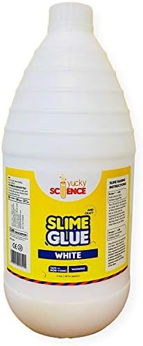 Yucky Science Slime and Craft White School Glue (2 litres, Pack of 1 Bottle)