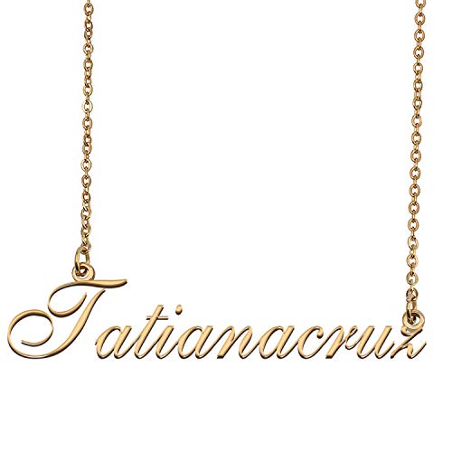 HUAN XUN Customized Charm Pendant Jewelry Any Name Necklace for Grandmother Tatianacruz