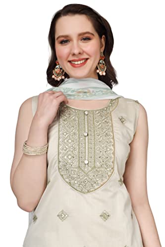 Ashwini Ladies Modal Salwar Suit | 3 Piece | Embroidered Salwar Suit With Chanderi Digital Print Dupatta3