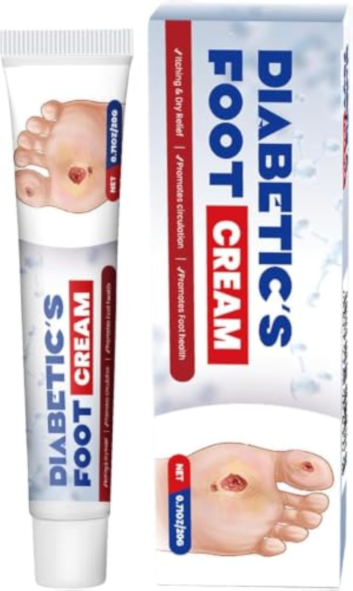 Intensive Moisturizing Diabetic Foot Cream for Sensitive Feet