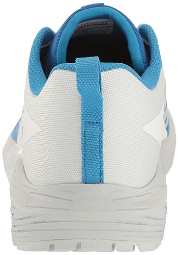 Salomon Men's SENSE RIDE 5 Trail Running Shoes for Men, Ibiza Blue / Lapis Blue / White, 10
