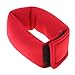 Luzhengyang Adjustable Ankle Wrist Weights Bracelet Style for Running Jogging Fitness, Neoprene Sandbags 0.5 Lb Set, Red Color - Ankle, 33cm