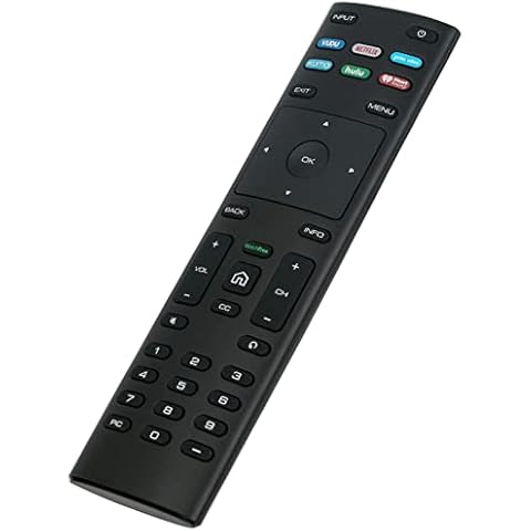 AIDITIYMI XRT136 Replace Remote Compatible with Vizio 2019 TV D24h-G9 D24hn-g9 D32h-G9 D40f-g9 D50x-g9 PQ65-F1 PX65-G1 PQ75-F1 V705-G3 PX75-G1 V405-G9 V435-G0 V436-G1 V505-G9 V555-G1 V556-G1 V555-G4 Cover