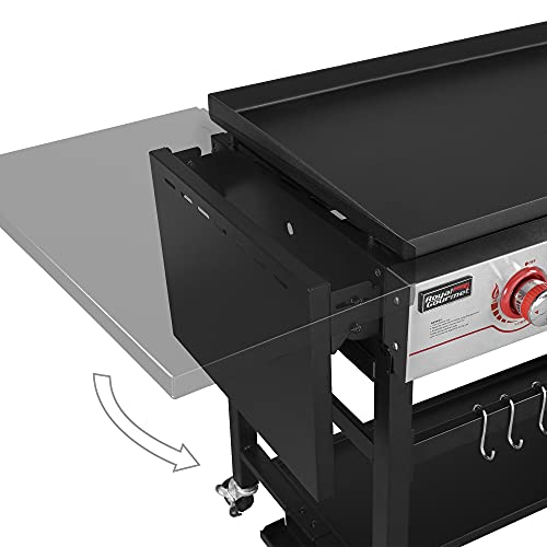 Royal-Gourmet-GB4000-36-inch-4-Burner-Flat-Top-Propane-Gas-Grill-Griddle-for-BBQ-Camping-Red