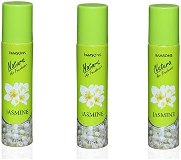 Ramsons Floral Jasmine Combo Air Freshener, Room Spray, Car Spray, Room Freshener, Car Perfume Pack of 3