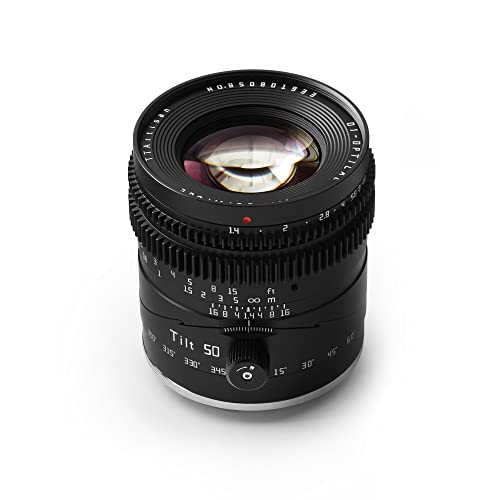 Ttartisan 50Mm F1.4 Tilt Lens Full Frame Manual Portrait Lenses Large Aperture Compatible With Sony E Mount Mirrorless Camera A7 A7Ii A7Iii A7R A7Rii A7Riii A7Riv A7S A7Sii A7Siii A7C A9 #TOP6