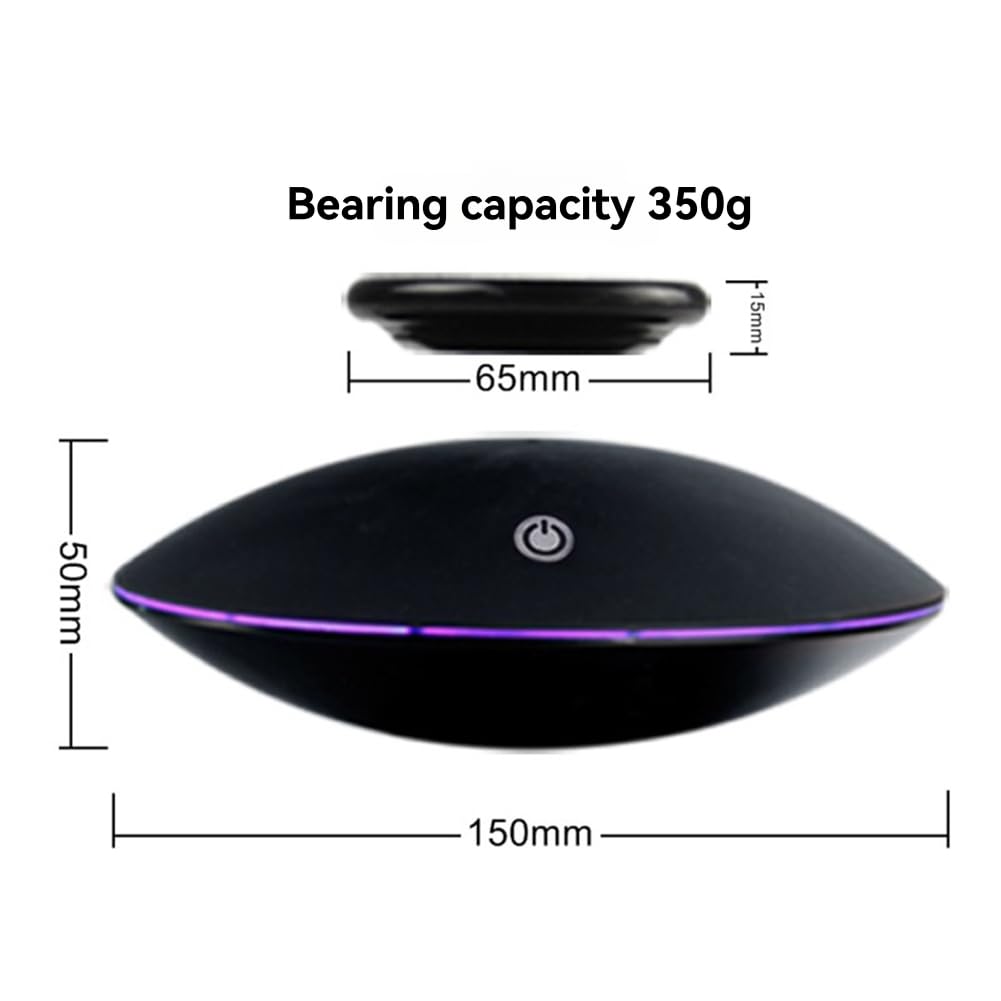 Supporto Display A Levitazione Magnetica A Rotazione 360°, capacità 300g, Appassionati di Tecnologia - Spina EU