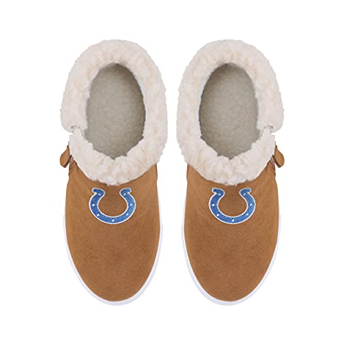 FOCO Indianapolis Colts NFL Womens Fuzzy Brim Zipper Boot - 8 by FOCO - Used condition - Image 4