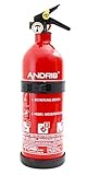 hochwertiger Pulverlöscher ideal geeignet für Privatgebrauch, Kfz, Boot, Campingwagen/-Anhänger, Motorrad, motorisierte Fahrzeuge...