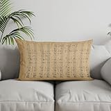 Opzioni di Taglia Versatili - Disponibile in tre dimensioni rettangolari pratiche (30x50 cm, 40x60 cm, 50x75 cm) per adattarsi a vari spazi. Perfetta per valorizzare divani, camere da letto o angoli lettura. Il design moderno e minimale si integra alla perfezione con stili contemporanei, nordici e minimalisti.