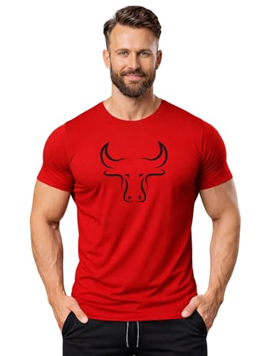 Image of 3Colours RGB Active Fit T-Shirt - Lightweight Polyester Sportswear-Bull