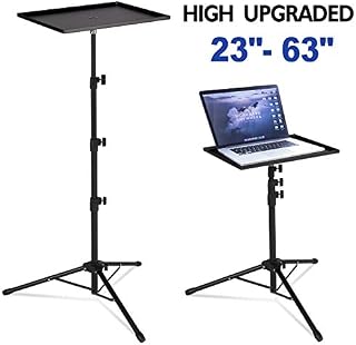 AkTop Pro Laptop Projector Tripod Stand, Universal Laptop Floor Stand Adjustable Tall 23