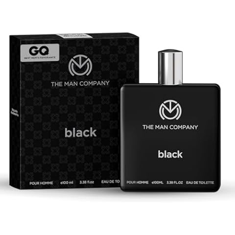 The Man Company Black EDT Perfume For Men - 100ml | Premium Long-Lasting Fragrance Spray | Gift for Him Cover