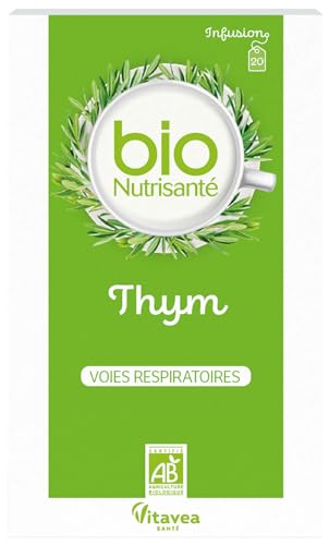 Nutrizante para infusión orgánica Thym 20 bolsas