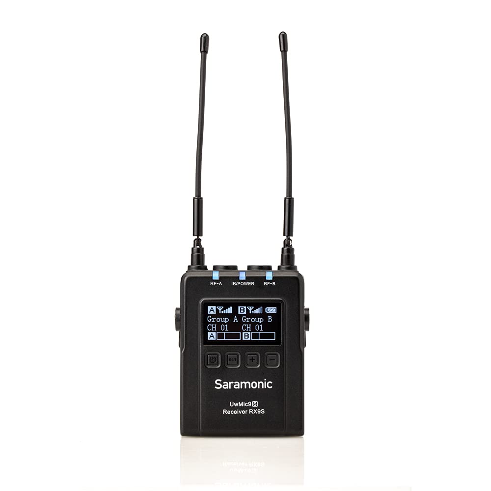 Amazon.com: Saramonic UwMic9S Kit 2 | Advanced 2-Person Wireless 