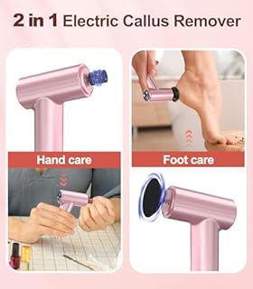 FISHOAKY Pedicure Elettrico Raspa Piedi Professionale 800RPM Calli Piedi Rimozione 9 Velocità Rimuovi Calli Piedi Elettrico Fresa Piedi Leviga Regali di Natale per Fidanzata Moglie Anziano