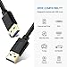 Jelly Tang USB 3.0 Male to Male Cable 3Ft,USB to USB Cable with Gold-Plated Connector for Hard Drive Enclosures, DVD Player, Laptop Cooler (3Ft/1M)
