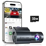 REDTIGER 4K Dashcam Coche Frontal,5.8G WiFi,Camara Vigilancia para Coche con Visión Nocturna,WDR, Modo de Aparcamiento 24H,Grabación en Bucle,Instalación en Dos Pasos,Tarjeta de 32 GB Incluida(F11) REDTIGER 4K Dashcam Coche Frontal,5.8G WiFi,Camara Vigilancia para Coche con Visión Nocturna,WDR, Modo de Aparcamiento 24H,Grabación en Bucle,Instalación en Dos Pasos,Tarjeta de 32 GB Incluida(F11)