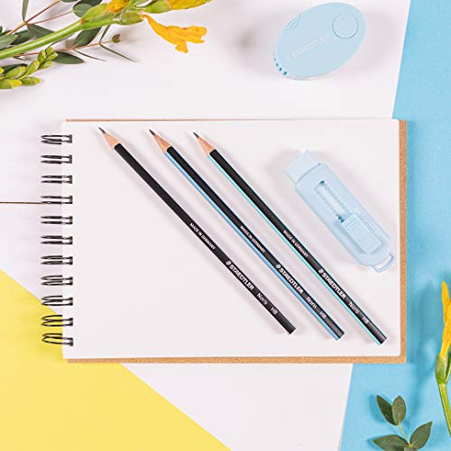 STAEDTLER Pastel Writing and Drawing Set with Pencils, Eraser and Double Sharpener, 61 SBK3 PA - Cosy Home Interiors STAEDTLER Pastel Writing and Drawing Set with Pencils, Eraser and Double Sharpener, 61 SBK3 PA - Image 6
