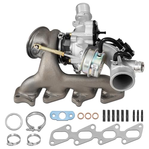 AUTOBABA 667-203 Turbo Turbocharger Kit with Gasket Compatible with 2011-2015 Chevrolet Cruze 2012-2020 Chevy Sonic 2013-2018 Trax 2016 Cruze Limited 2013-2020 Buick Encore L4 1.4L Replace55565353