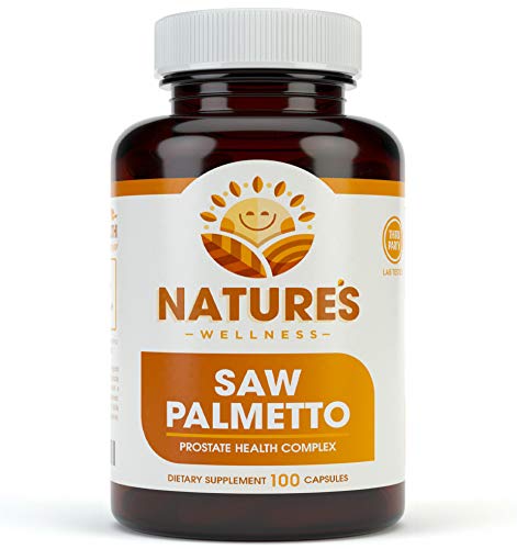 1000mg Saw Palmetto Prostate Supplement, Berry Power + Extract - Maximum Strength to