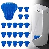 Tylulikaty Urinal Screen Deodorizer, 20 Pack Urinal Pad Anti Splash Long-Lasting Freshness Mats with Aromatic Filter Screen for Bathrooms Restaurants Bars Schools Offices Restrooms, EVA, 6.5' x 6.7'