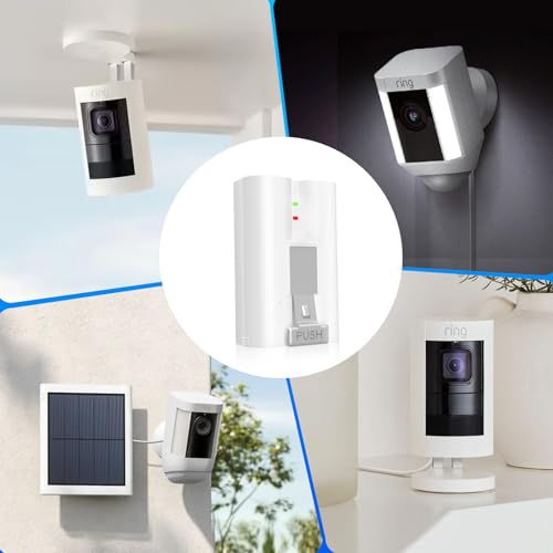 POEOSAS Arua 2-Packs 6040mAh 3.65V Replacement Battery and Dual Charger Kit Compatible with Ring-Doorbell Camera 2/3/4, Spotlight Camera & Stick Up Cam, Indoor-Outdoor Camera - Thumbnail 6