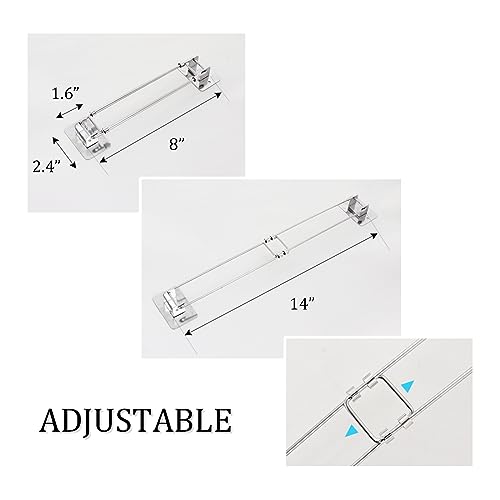 Image of 1 Pack RV Bathroom Corner Storage Bar Camper Travel Trailer Corner Storage Bar RV Accessories for Inside Shower Corner Storage Bar