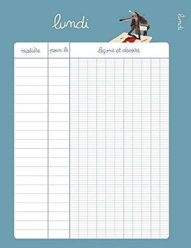 Chien pourri ! Le cahier de textes