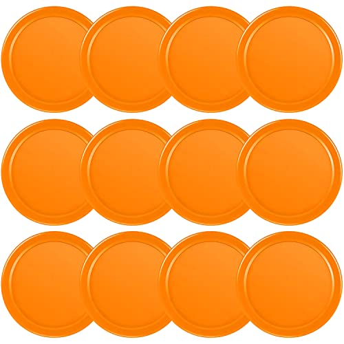 Coopay 12 Pieces Home Air Hockey Pucks 2.5 Inches Heavy Replacement