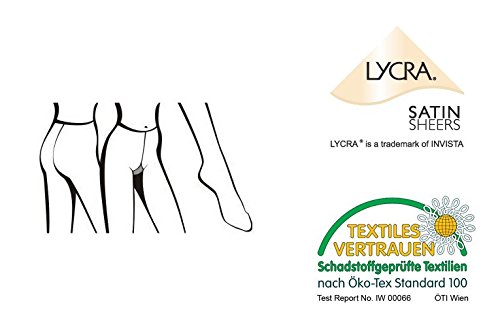 Image of Gatta SHEER TIGHTS | Womens Pantyhose with Comfy Elastic Lace Waistband SOFTI-COMFI 30 (Made in Europe)