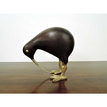 Amazon キウイ S キーウィー 鳥 置物 かわいい おしゃれ オブジェ 木製 ブラス 真鍮 大人 アンティーク クラシック かっこいい レトロ インテリア雑貨 アジアン 置物 オブジェ オンライン通販