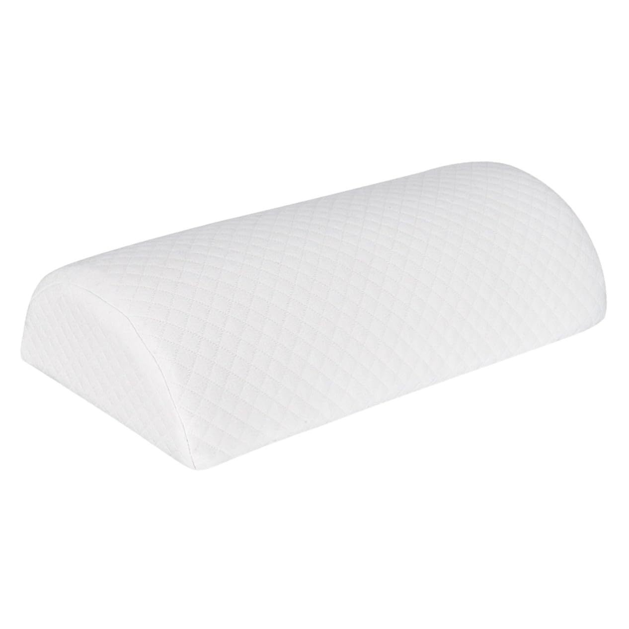 VILLCASE Almohada de Pierna Viscoelástica Ergonómica Media Luna para Dormir de Lado Cojín Lateral de Apoyo para Aliviar Presión y Mejorar Circulación para Cama y Hogar