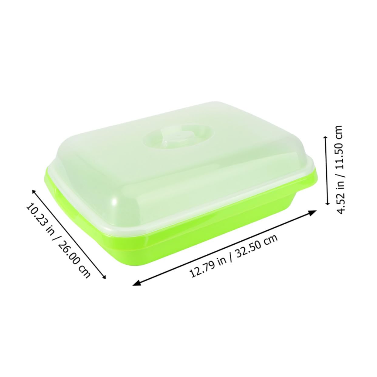 Bandeja para Germinadores Verde Tapa, 2 Juegos de Plástico | Cultivo sin Tierra, Conservación de Humedad, Diseño Seguro para Semilleros y Brotes Estilo Aleatorio