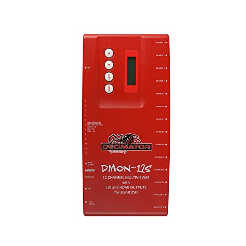 Decimator Design DMON-12S | 12 Channel Multi Viewer with HDMI SDI Outputs