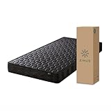ZINUS ジヌス ベッド マットレス シングル ポケットコイル 20cm ブラック 硬め mattress コスパが良い 体圧分散 耐久性 5年保証 体を適度に支える 通気性 長持ちする 静音 厚め設計 ホテル品質 ベーシック BASIC