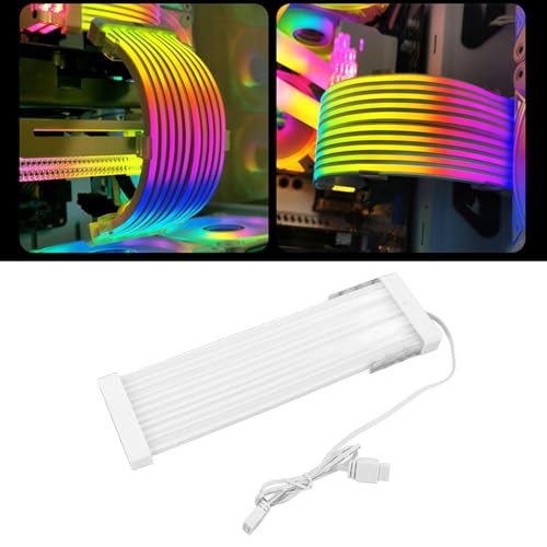 RGB PSUP[uArgb PCP[u200mmA5V 3sx_[\ȃVRPC}U[{[hOtBbNJ[hdpPCp[P[uA56pcs LEDr[Y