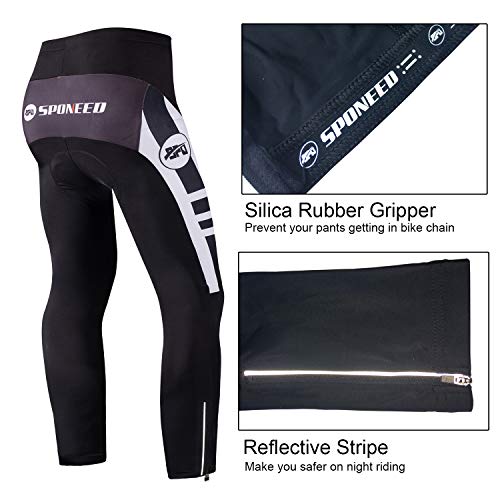 image for sponeed Male Bike Jerseys and Pants Suits Bicycle Winter Jackets Road 
